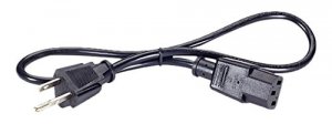 Black EPXR30 2ft Power Cord Nema 5-15p To    Iec-60320-c13 North Ameri