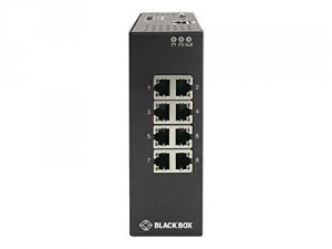 Black LIG1080A Industrial Gigabit Ethernet Managed L2+ Switch - Extrem