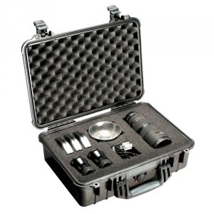 Deployable 1500-000-110 Pelican 1500 Case - Black  Foam