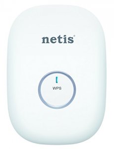 Netis E1+WHITE 300mbps Wireless N Range Extender  Travel Router, Wall 