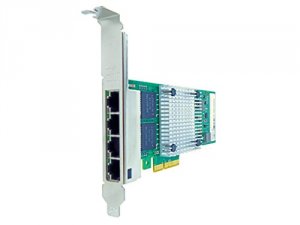 Axiom 540-BBCW-AX 101001000mbs Quad Port Rj45 Pcie X4 Nic Card For Del