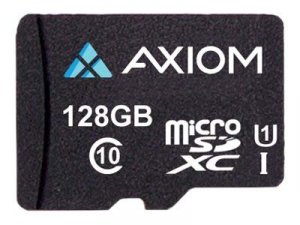 Axiom MSDXC10U1128-AX 128gb Microsdxc Class 10 (uhs-i U1) Flash Card