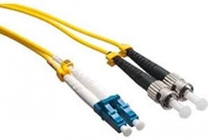 Axiom AXG92711 Lcst Singlemode Duplex Os2 9125 Fiber Optic Cable 1m - 