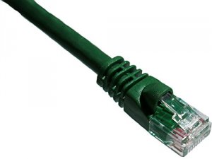 Axiom C5EMB-N2-AX 2ft Cat5e 350mhz Patch Cable Molded Boot (green)