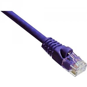 Axiom C6AMB-P6-AX 6ft Cat6a 650mhz Patch Cable Molded Boot (purple)