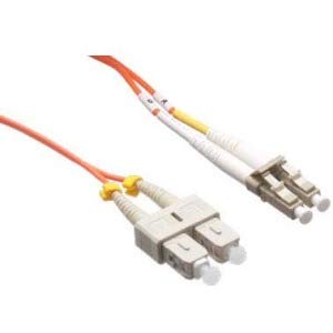 Axiom AXG96890 Lcsc Multimode Duplex Om1 62.5125 Fiber Optic Cable 100