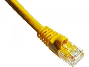 Axiom C5EMB-Y3-AX 3ft Cat5e 350mhz Patch Cable Molded Boot (yellow)