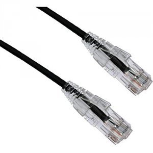 Axiom C6ABFSB-K20-AX 20ft Cat6a Ultra-thin Snagless Patch Cable (black