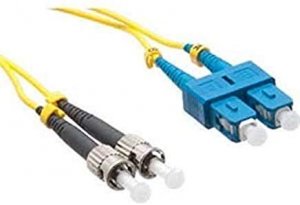 Axiom AXG92723 Scst Singlemode Duplex Os2 9125 Fiber Optic Cable 3m - 