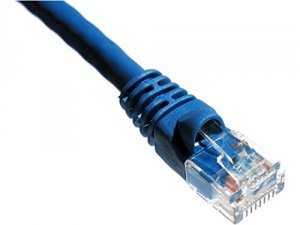 Axiom C5EMB-B1-AX 1ft Cat5e 350mhz Patch Cable Molded Boot (blue)