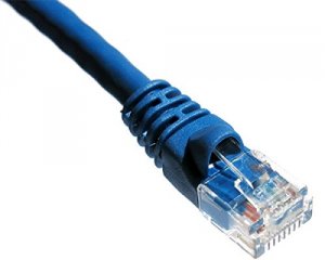 Axiom C5EMB-B3-AX 3ft Cat5e 350mhz Patch Cable Molded Boot (blue)