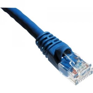 Axiom C6MBSFTPB6IN-AX 6-in Cat6 Shielded Cable (blue)