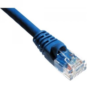 Axiom C6AMB-B2-AX 2ft Cat6a 650mhz Patch Cable Molded Boot (blue)