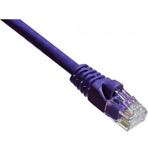 Axiom C6AMB-P4-AX 4ft Cat6a 650mhz Patch Cable Molded Boot (purple)