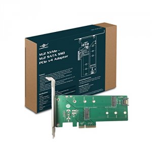 Vantec UGT-M2PC200 M.2 Nvme + M.2 Sata Ssd Pcie X4 Adapter