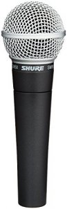 Mediatech MT-15137 Shure Sm58 Vocal Microphone - Dynamic - Handheld - 