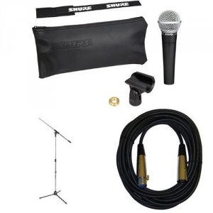 Mediatech MT-15137 Shure Sm58 Vocal Microphone - Dynamic - Handheld - 