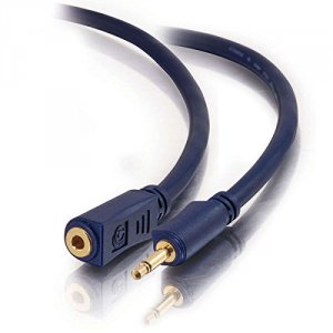 C2g 40627 12ft Velocityandtrade; 3.5mm Mf Mono Audio Extension Cable