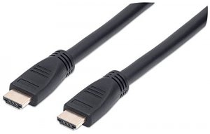 Manhattan 353977 33 Ft Hdmi 4k, 3d, In-wall Cl Cable