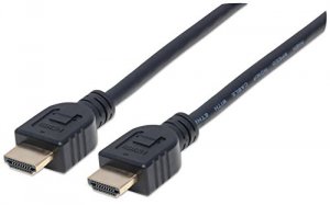 Manhattan 353939 6 Ft Hdmi 4k, 3d, In-wall Cl Cable