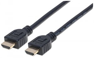 Manhattan 353946 10 Ft Hdmi 4k, 3d, In-wall Cl Cable