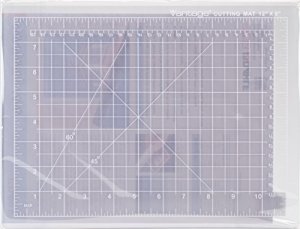 Dahle 10680 Cutting Mat-crystal Clear