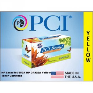 Pci CF322A-PCI Reman 653a Cf322a Yellow Toner Ctg