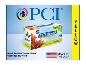 Pci 842094-PCI Ricoh 842094 Yellow Toner Cartridge