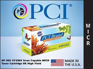 Pci CF226XM-PCI Micr For Hp 26x Cf226x Scan Capable Micr Toner Cartrid