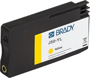 Brady J50-YL Ink Cartridge - Yellow - Jet J5000