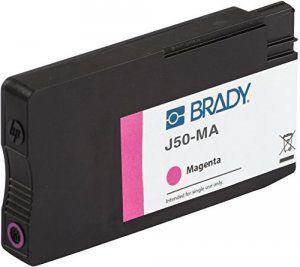 Brady J50-MA Ink Cartridge - Magenta - Jet J5000