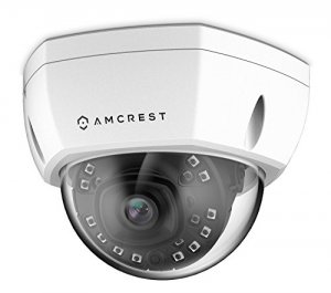 Amcrest IP4M-1028EW 4mp White Poe Vandal Dome Ip Camera With