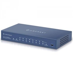 Amcrest AMPS9E8P-AT-96 Amcrest 9-port Power Over Ethernet Poe S