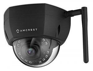 Amcrest IP2M-851B 2mp Black Wifi Outdoor Vandal Dome Ip Ca