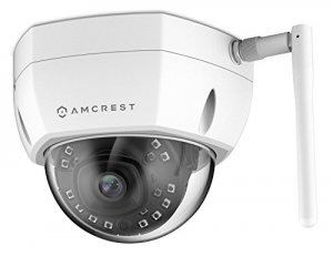 Amcrest IP2M-851W 2mp White Wifi Outdoor Vandal Dome Ip Ca