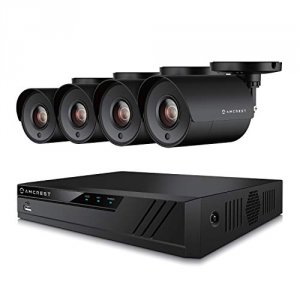 Amcrest AMDV40M4-4B-B Amcrest 4megapixel 4ch Dvr Kit (black) W