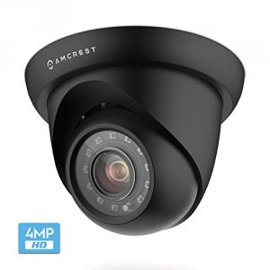 Amcrest AMC4MDM28P-B Loose 4mp Plastic Dome Analog Camera Bla