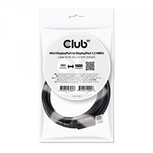 Club CAC-2163 Displayport 1.2a Compatible - Supports Version 1.1a, Sup