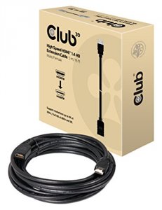 Club CAC-1320 Hdmi 1.4 Male To Hdmi Female High Speed