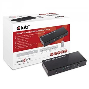 Club CSV-1370 Hdmi Switchbox 4 Ports,both Mechanical And Intelligent S