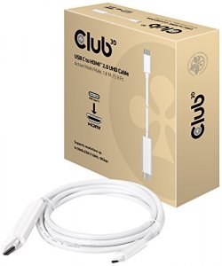 Club CAC-1514 Usb C To Hdmi 2.0 Uhd Cable 1.8m5.9ft