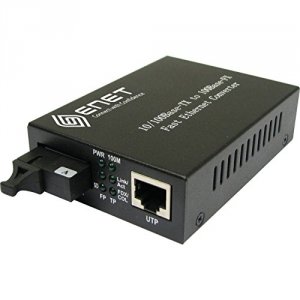 Enet ENMC-FGETP-SMF 1x 101001000base-t Power Over Ethernet (poe) Rj45 