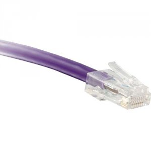 Enet C5E-PR-NB-1-ENC Cat5e Purple 1 Foot Non-booted (no Boot) (utp) Hi