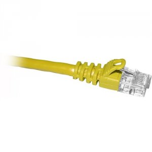 Enet C5E-YL-2-ENC Cat5e Yellow 2 Foot Patch Cable With Snagless Molded