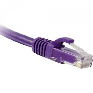 Enet C6-PR-6-ENC Cat6 Purple 6 Foot Patch Cable With Snagless Molded B