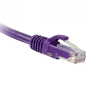 Enet C6-PR-15-ENC Cat6 Purple 15 Foot Patch Cable With Snagless Molded