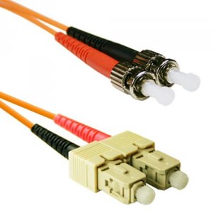 Enet SCST-50-7M-ENC 7m Scst Duplex Multimode 50125 Om2 Or Better Orang