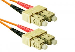 Enet SC2-8M-ENC 8m Scsc Duplex Multimode 62.5125 Om1 Or Better Orange 