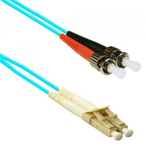 Enet STLC-10G-10M-ENC St To Lc 10m Om3 Aqua Patch Cable