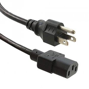 Enet N515-C13-3F-ENC 5-15p To C13 3ft Black Power Cord